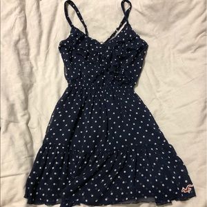Navy V Neck Hollister Sun Dress
